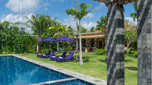 Sayang d'Amour - Cascading pool waterfall